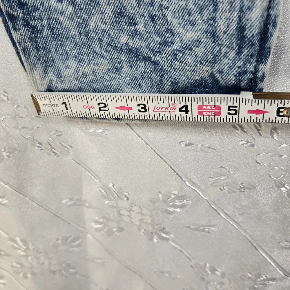 Vintage Bongo Contempo Casuals Acid Wash‎ High Waist Tapered Jeans Womens 13 USA